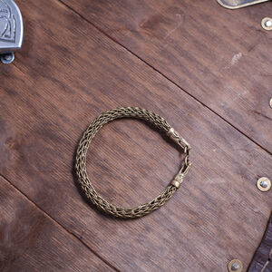Viking Brass Molding Bracelet Arm Ring
