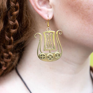 Female Viking Earrings “Drakkar”