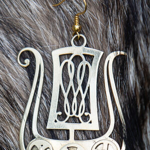 Viking Brass Earrings “Drakkar”