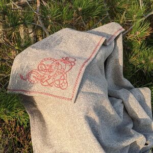 Viking Cloak with Embroidery “Olegg the Mercenary”