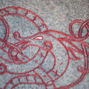 Viking Cloak Embroidery