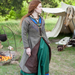 Viking Coat with handmade embroidery