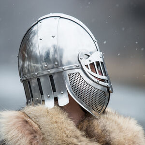 Side view of “Olegg the Mercenary” Heavy Fighting Helmet by ArmStreet