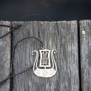 Viking Ship Brass Pendant “Drakkar”