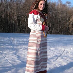 VIKING MEDIEVAL COSTUME  TUNIC GOWN 