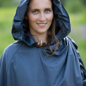 Water-resistant medieval cloak for men and women