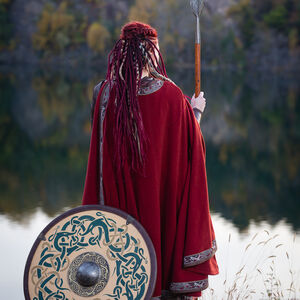 Early Middle Age Viking Woolen Shieldmaiden Cloak