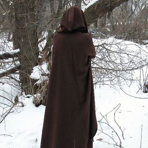 WOOL CAPE ROBE CLOAK