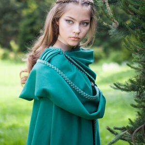 Fantasy Woolen Hooded Cloak