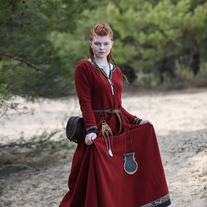Medieval Woolen Dress "Astrid the Wolfspeaker"