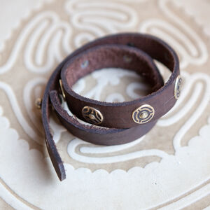 Leather Bracelet “Labyrinth”