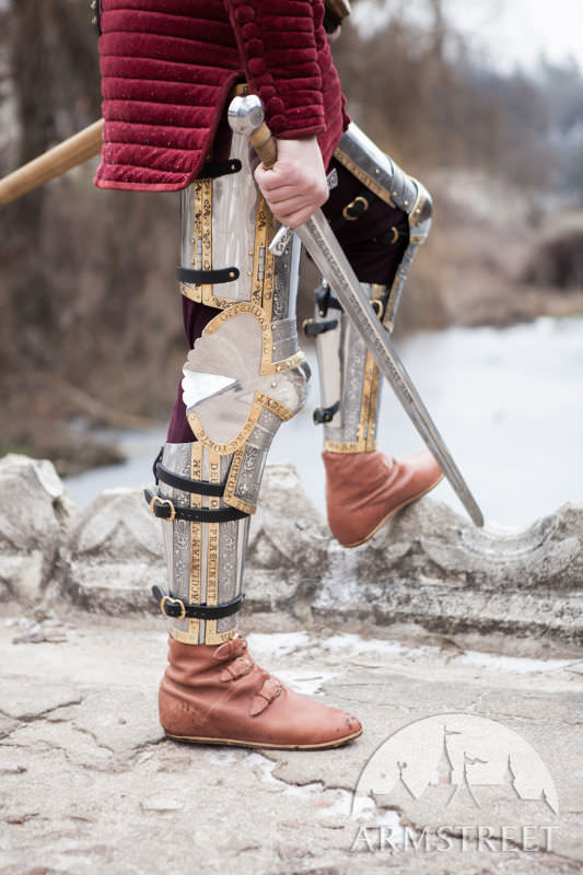 Medieval Western Armour Legs SCA “The King's Guard”