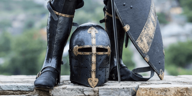 The Wayward Knight – our first blackened armour
