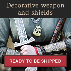 Decorative weapon and shields