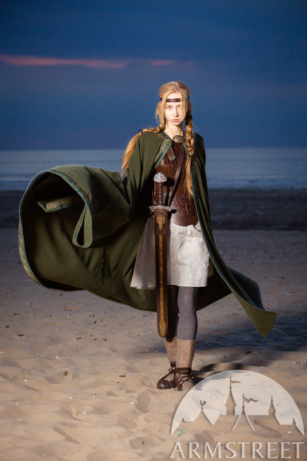 Viking cloak fantasy costume