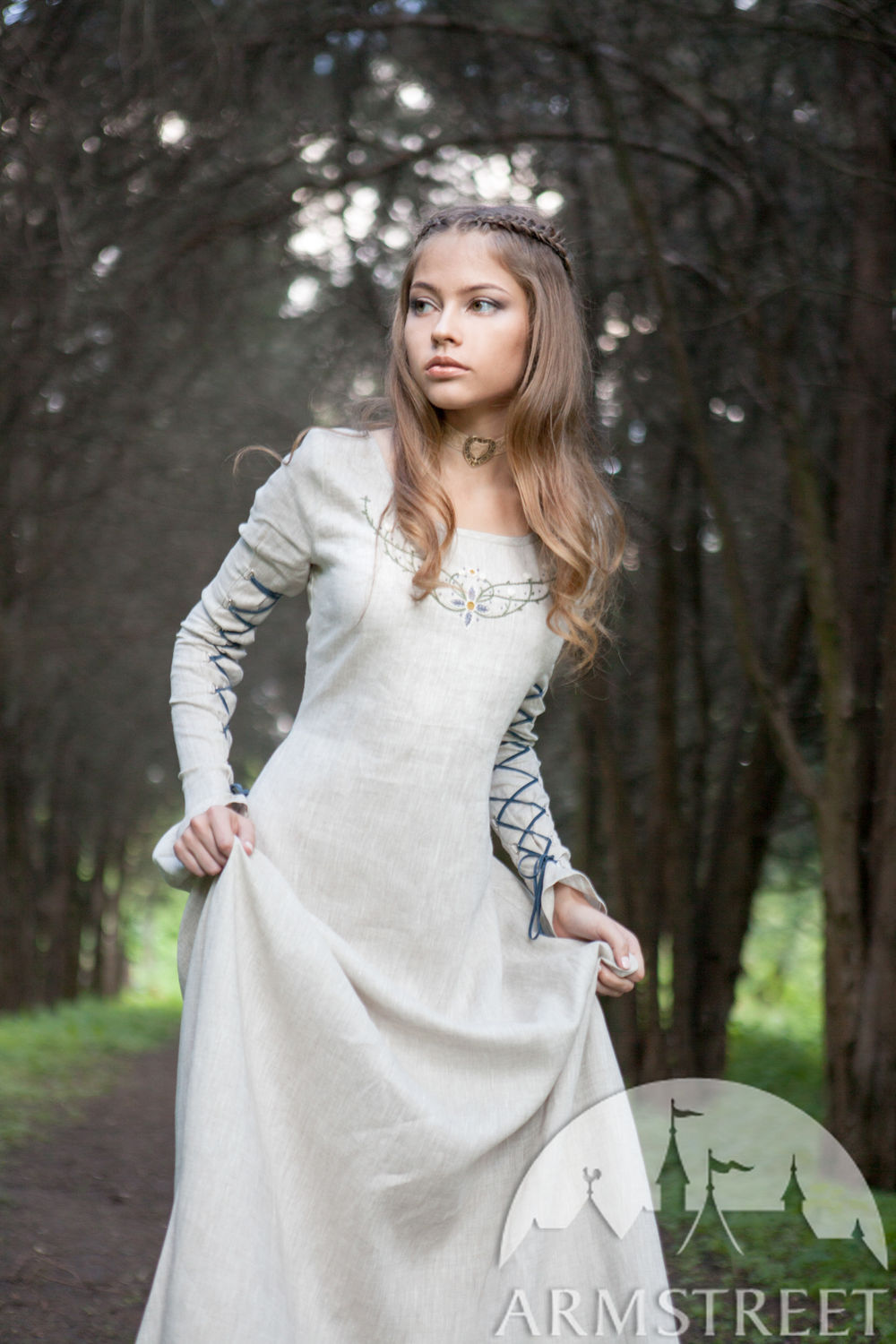 Linen Dress "Fairy Tale"