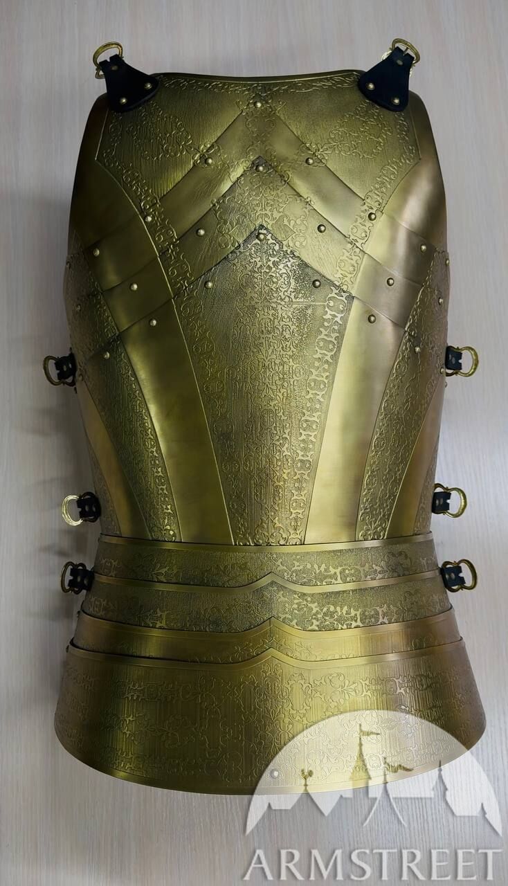 Brassed Paladin Cuirass Armor Breastplate