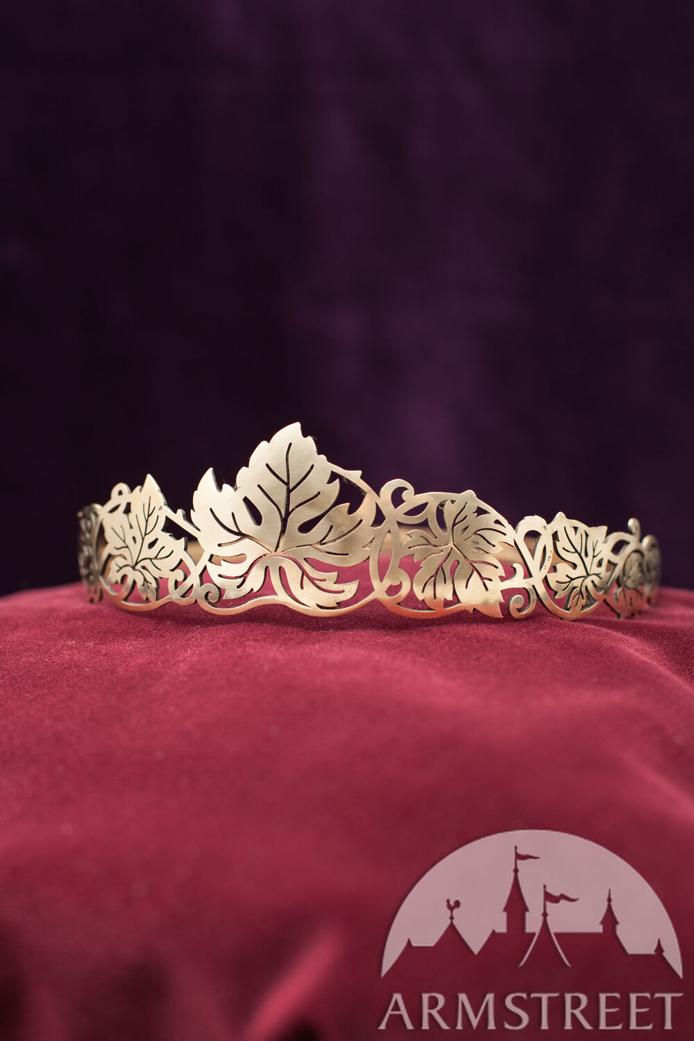 Medieval brass handmade crown