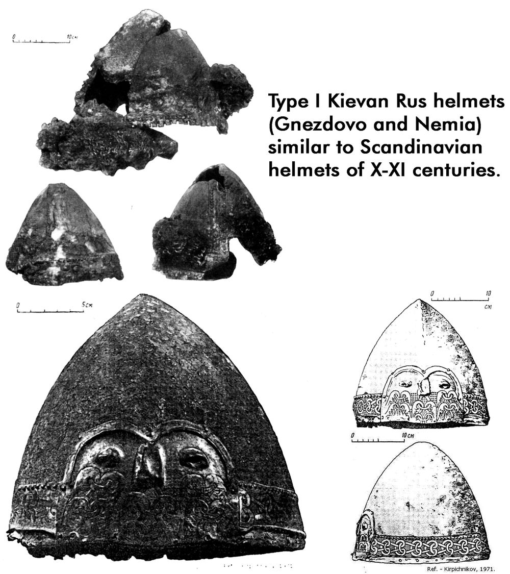 Gnezdovo and Nemia helmets, Kirpichnikov