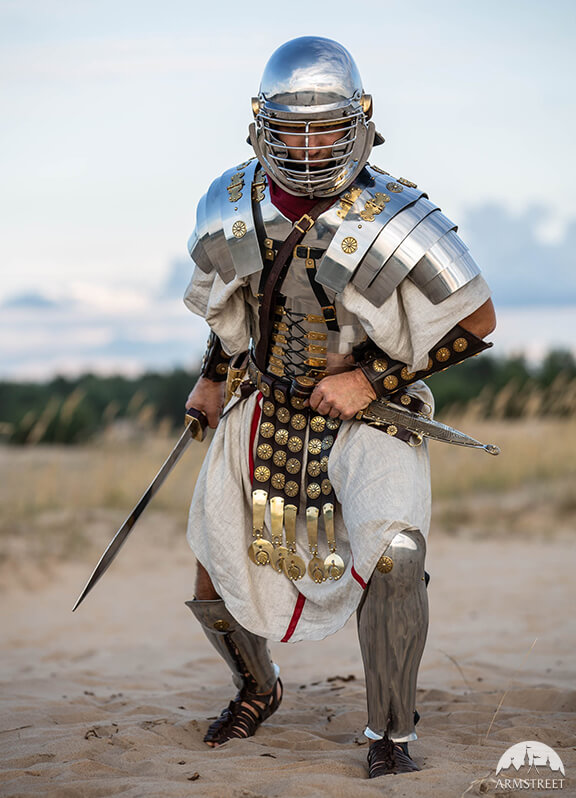 SCA LARP Medieval Roman Armour Helmet Replica Warrior Knights Halloween Costume 